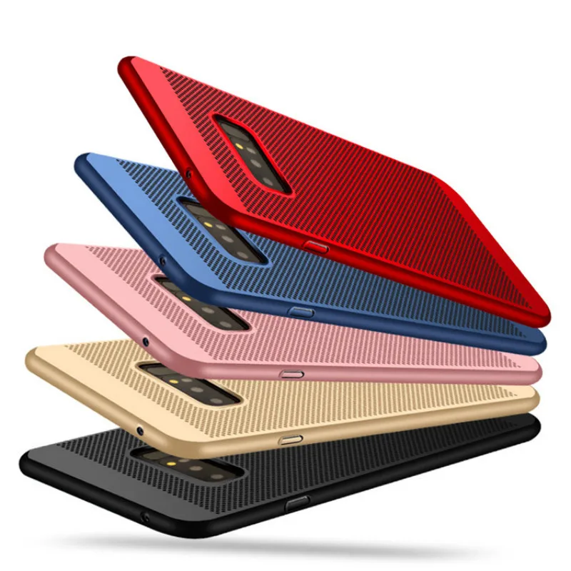 Matte Case For Samsung S4 S5 S6 S7 S8 S9 S10 E J3 J4 J6 J7 J8 A6S A6 A7 A8 A9 2018 Note 9 8 5 4 3 Heat Dissipation Cover