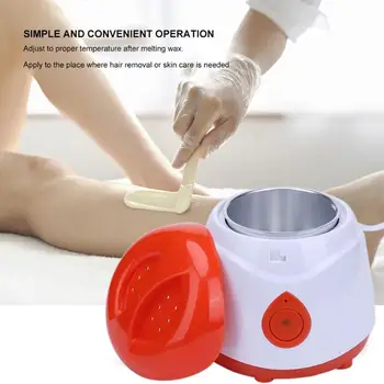 

Wax Epilator machine Pro ABS Warmer Wax Heater Mini SPA Hand Feet Epilator EU/US Rechargeable Machine 2019 gift box