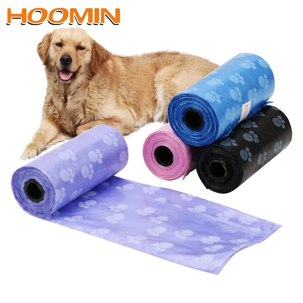 HOOMIN биоразлагаемые уличные пакеты для чистки домашних животных 2 рулона 30
