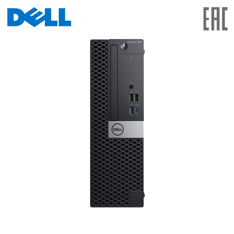 Компьютер Dell Optiplex 7060 SFF i7 8700/8 Gb/1 Tb/UHDG 630/DVDRW/black/Windows 10 Pro (7060 7717)|Настольные ПК| |
