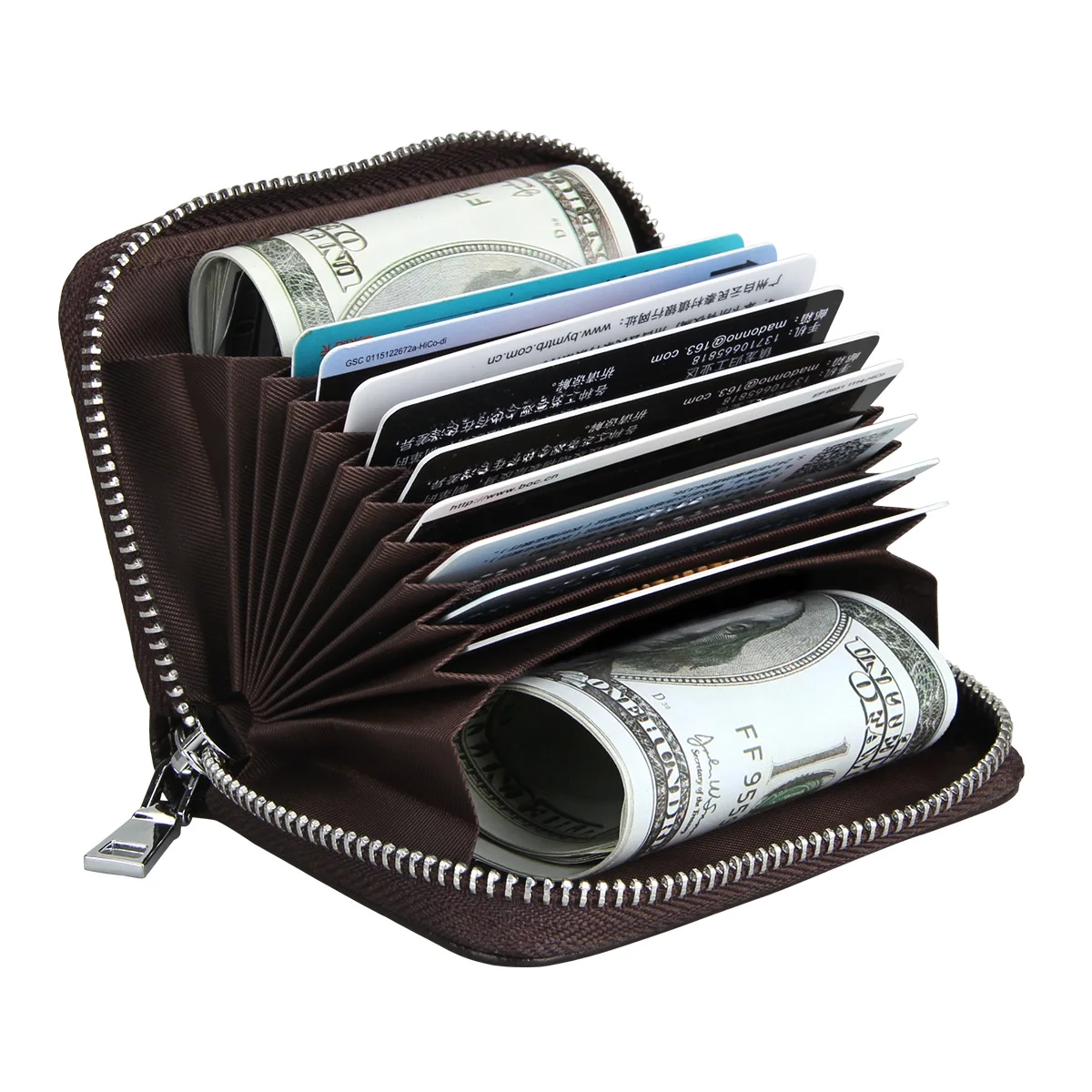 Buy Multi Function Leather Organ Card Wallet Men Women