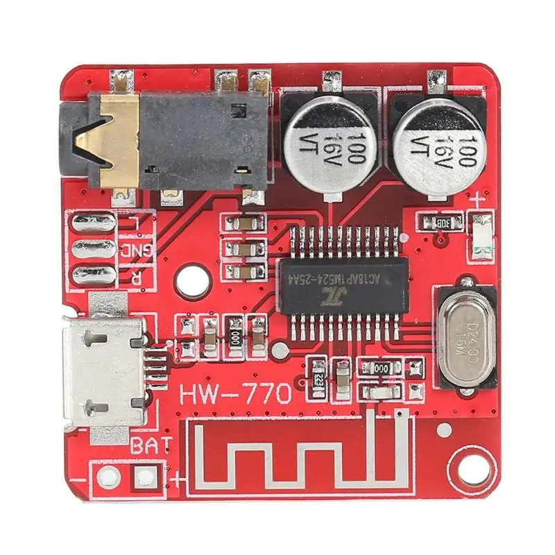 5V MP3 Decoder Board Lossless Car Speaker Audio Amplifier Board Modified 4.1 Circuit Stereo Receiver Module Car Speaker