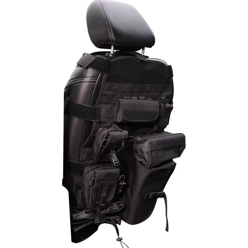 

For Jeep Wrangler Multi-Function Seat Storage Bag Modified Accessories Seat Cover Case with Organizer Muti Pocket