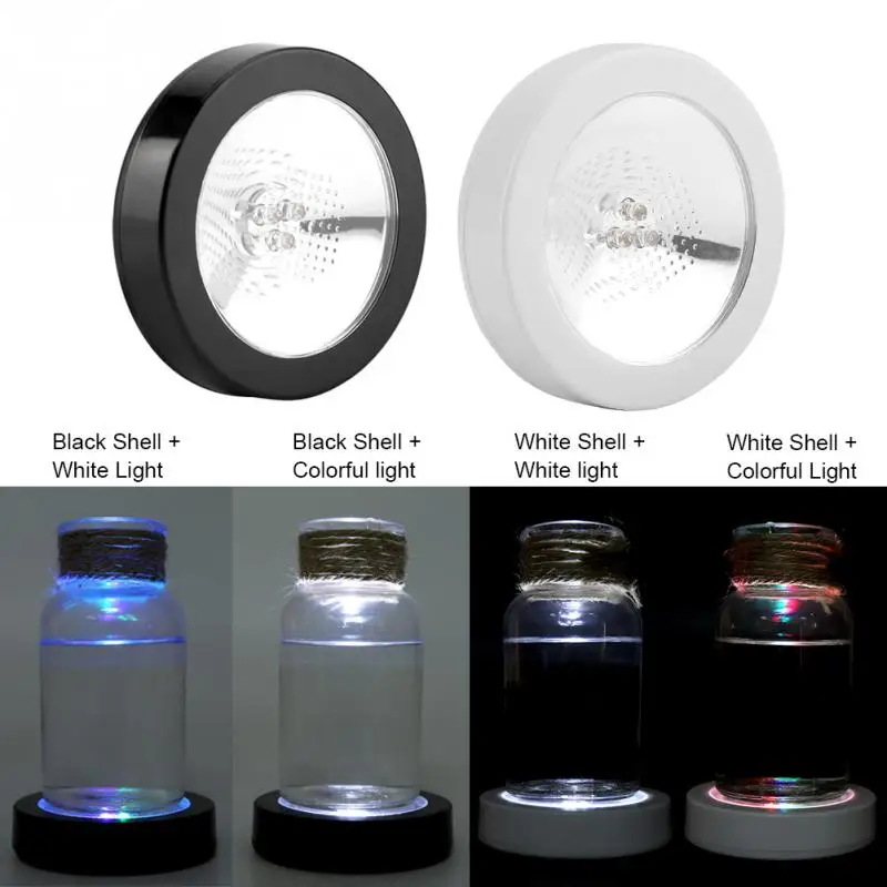 

Mini LED Glow Bottle Sticker Coaster Flashing Cup Mat Blue Red Green White Multi Color Light Up Club Bar Home Wedding Party