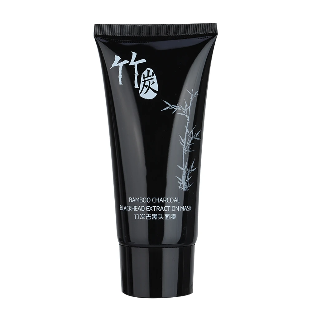 Бамбуковый уголь отшелушивающая маска для лица для удаления угрей, акне масло Управление уменьшает поры, черная маска для лица Уход за s