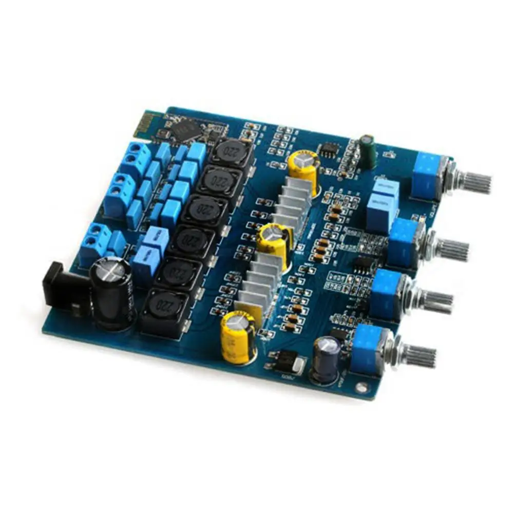 Плата усилителя высокой мощности TPA3116 2 1 50WX2 + 100 Вт Bluetooth класса D усилитель синяя