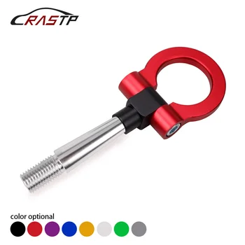 

RASTP-Racing Screw Aluminum CNC Front Tow Hook Trailer For Mitsubishi Lancer EVO EX 2008-2011 RS-TH008-4