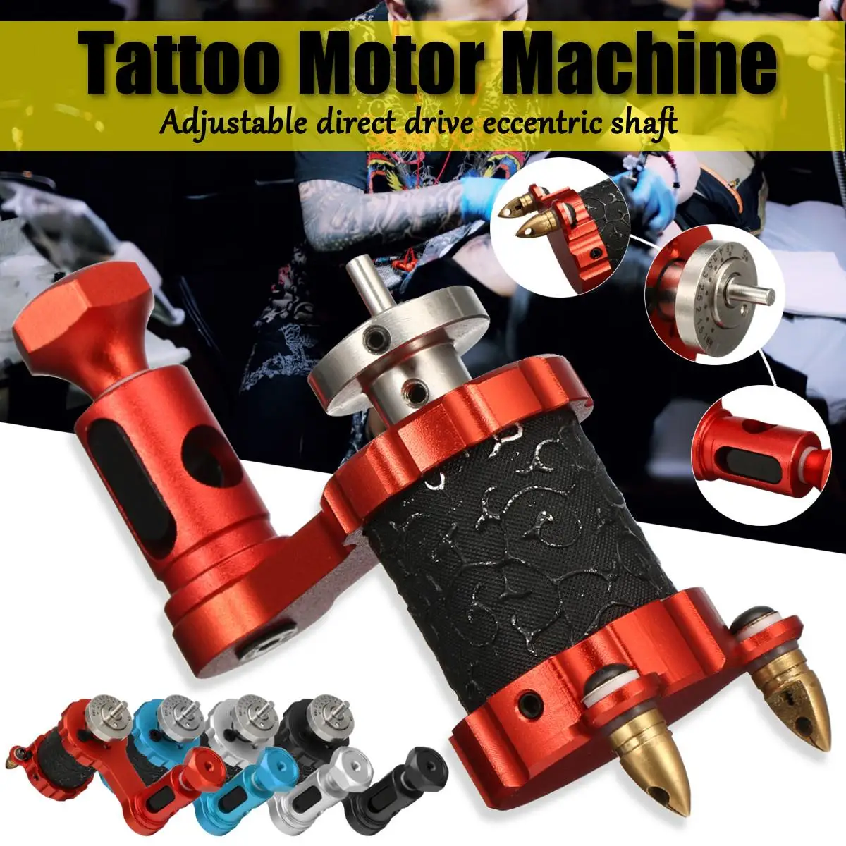 

10000RPM Adjustable Rotary Tattoo Machine Tattoo Gun For Tattoo Shader Liner Tattoo Machine Motor Powerful Stroke Direct Drive