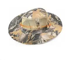Новый 2019 открытый Альпийская шапка Камуфляж шапки с принтом навес с камуфляжем в стиле джунгли Рыбалка cap в виде кленового листа чистая
