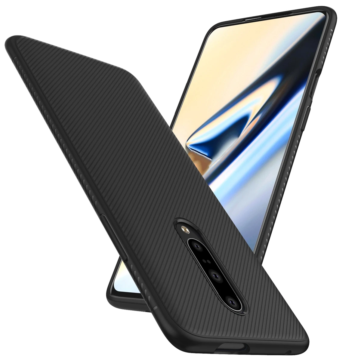 

for Oneplus 7 pro Back Case Soft TPU Scratch Resistant Protective Shell Anti-slip Phone Cover for Oneplus 7 pro Silicone Capa