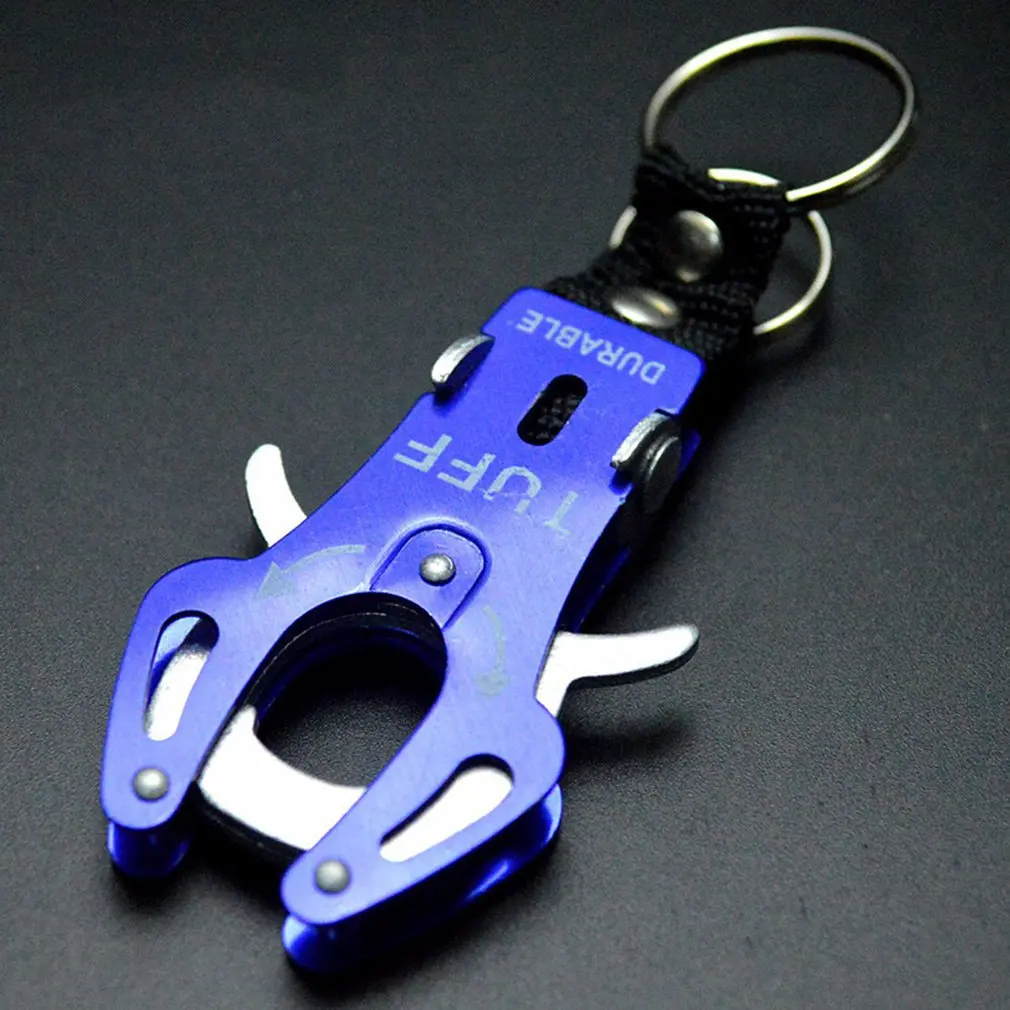 

Random Color Mountaineering Durable Tiger Hook Buckle Practical Outdoor Travel Aluminum Carabiner Carabiner Clip