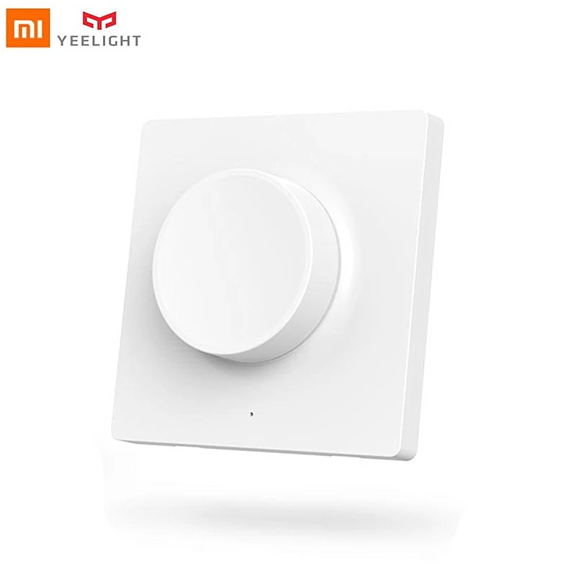 

Yeelight xiaomi smart switch Knob rotate Dimming wall switch bluetooth wireless remote control For yeelight smart ceiling light