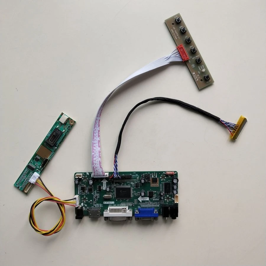 

For LTN160AT02-H01 laptop LCD monitor CCFL 1366*768 30 pins 1-lamp 16" 60Hz LVDS M.NT68676 display controller driver board kit