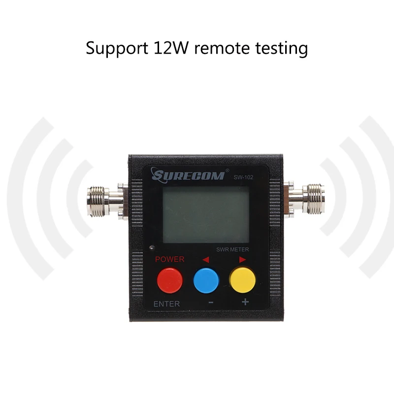 SW 102 цифровой ЖК дисплей VHF/УКВ внешняя антенна Мощность измеритель КСВ