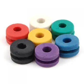 

MagiDeal 100pcs Tattoo Rubber Grommets For Tattoo Machine Needles Armature Bar Supply - Assorted Color