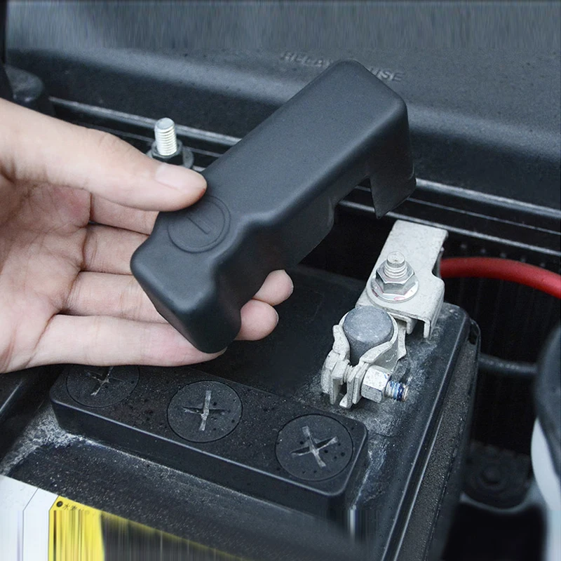 

Car Battery Negative Protective Cover Cap For Toyota Land Cruiser Prado J150 J200 2010 2011 2012 2013 2014 2015 2016 2017
