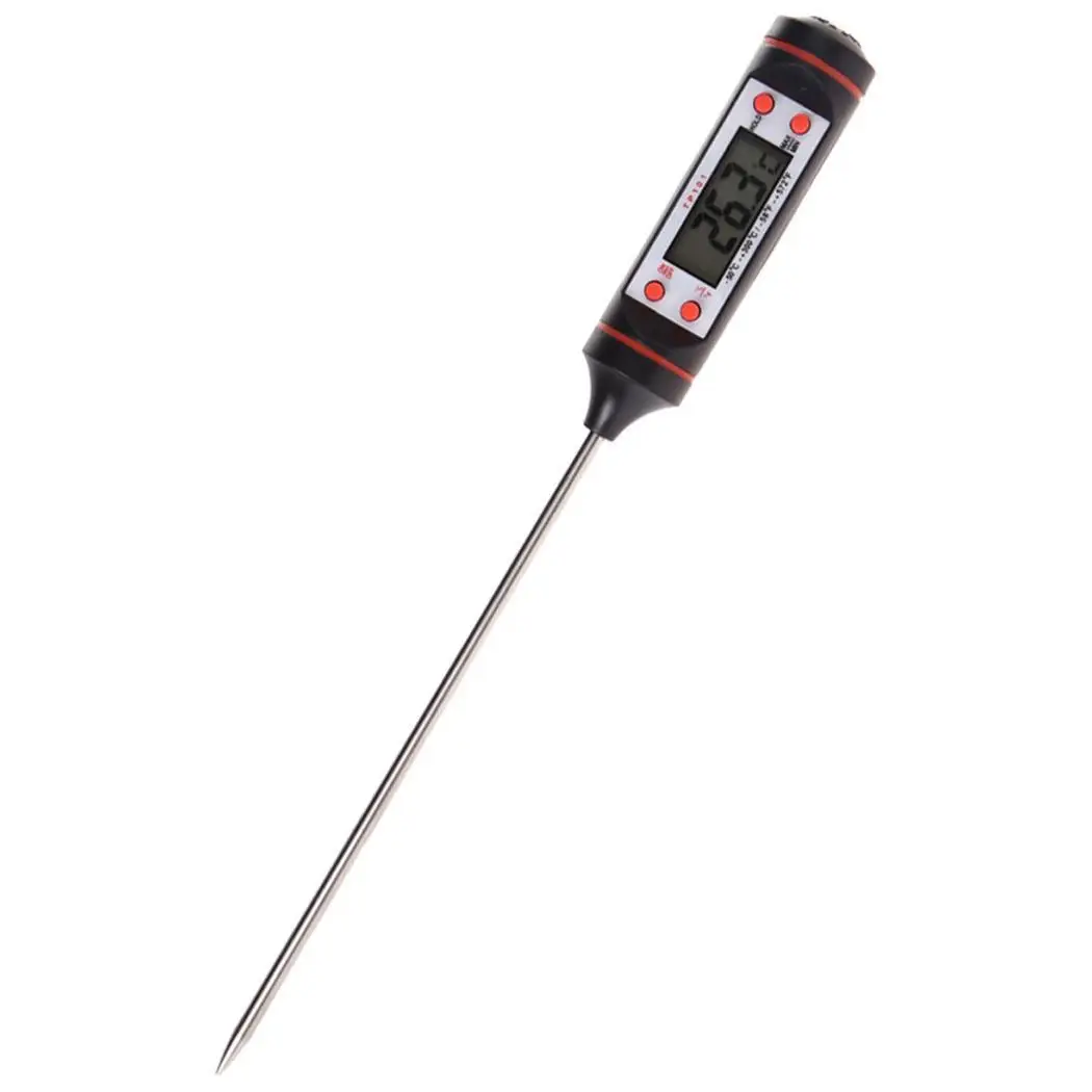 

Digital shutdown for saving power Tools Cooking minutes Probe Thermometer 10 Food auto BBQ Kitchen Electronic 1C Meat