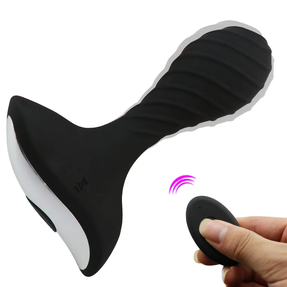 New Butt Plug Vibrator Sex Toys for Women Anal Massager Rotation Products Clitoris Stimulation Adult | Красота и здоровье