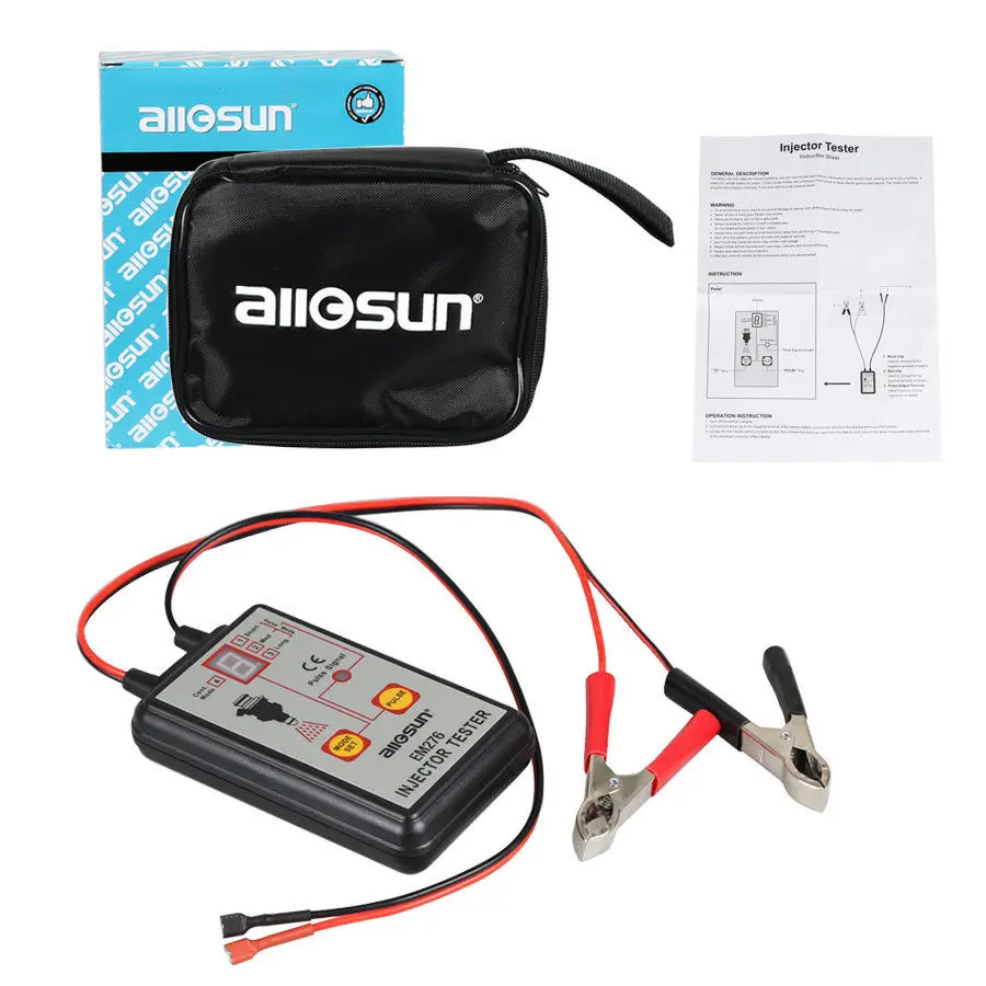 

Car Injector Tester EM276 4 Pulse Modes Diagnose Vehicle Fuel System Scanner Tool Fuel Pump System Diagnostics Analyzer
