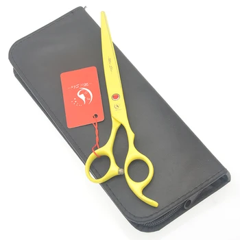 

Meisha 7.0" Up Curved Head Animal Cutting Scissors for Dog Grooming Steel Japanese 440c Cat Fur Thinning Shears Pet Razor HB0204