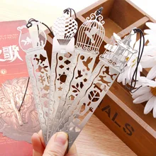 1 х офисная птица рыба с w45 BZNVN студенческие принадлежности 10 СМ Металлическая закладка для книжная линейка