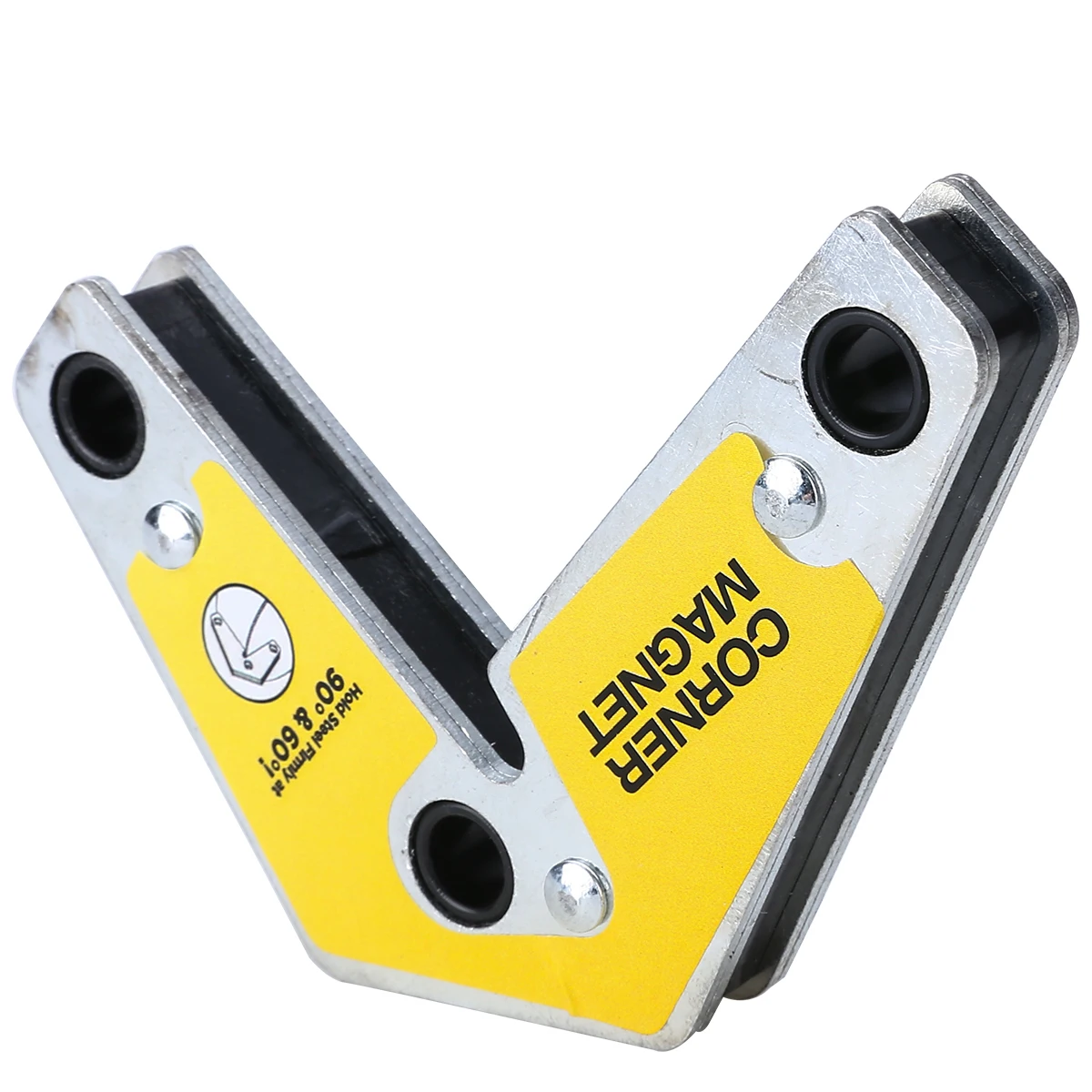 

1Pcs Welding Magnet Strong 60 90 Degree Welding Corner Magnetic Holder Industrial Soldering Locator Welding Tools Durable