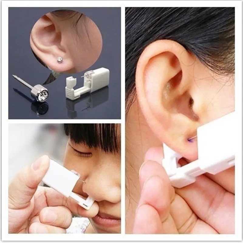

1PC Professional Disposable Safety Body Nose Navel Ear Piercing Gun Piercer Tool Holiday DIY Decorations
