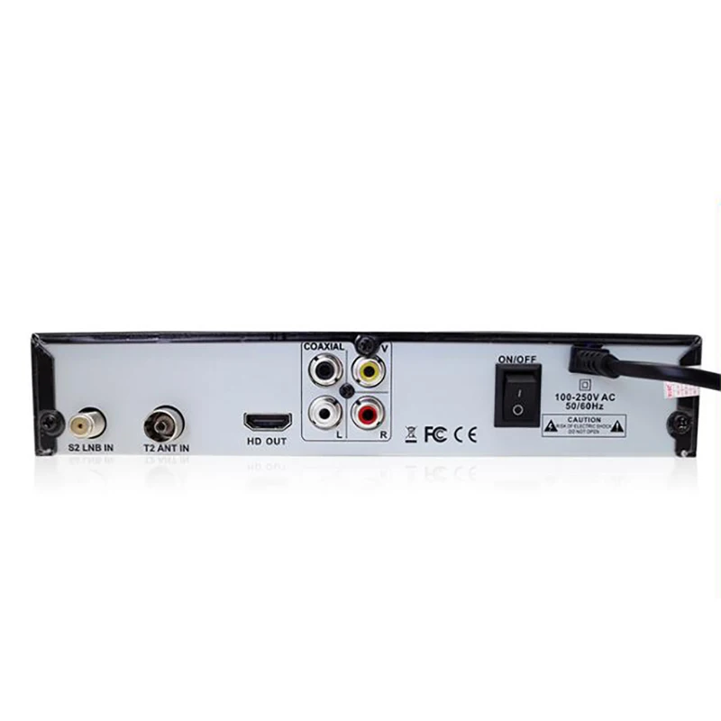 Eu Plug Digital Terrestrial Satellite Tv Receiver Dvb T2 S2 Combo Dvb-T2 Dvb-S2 Tv Box 1080P Video Hdmi Out For Russia Europe 