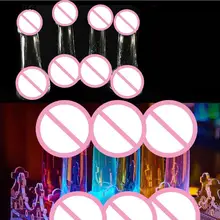 Креативная стеклянная кружка для сока для десертного напитка бокал для коктейлей прозрачный клуб, дом, вечерние 80 мл