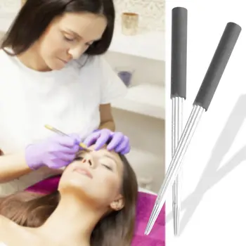 

5pin White Skin Permanent Makeup Sterile Needle Eyebrow Lip Embroidery Tattoo Machine Needle Pin