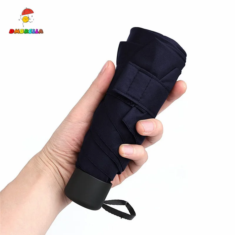 DMBRELLA Маленький модный складной зонт для дождливой погоды женский подарок мужчин