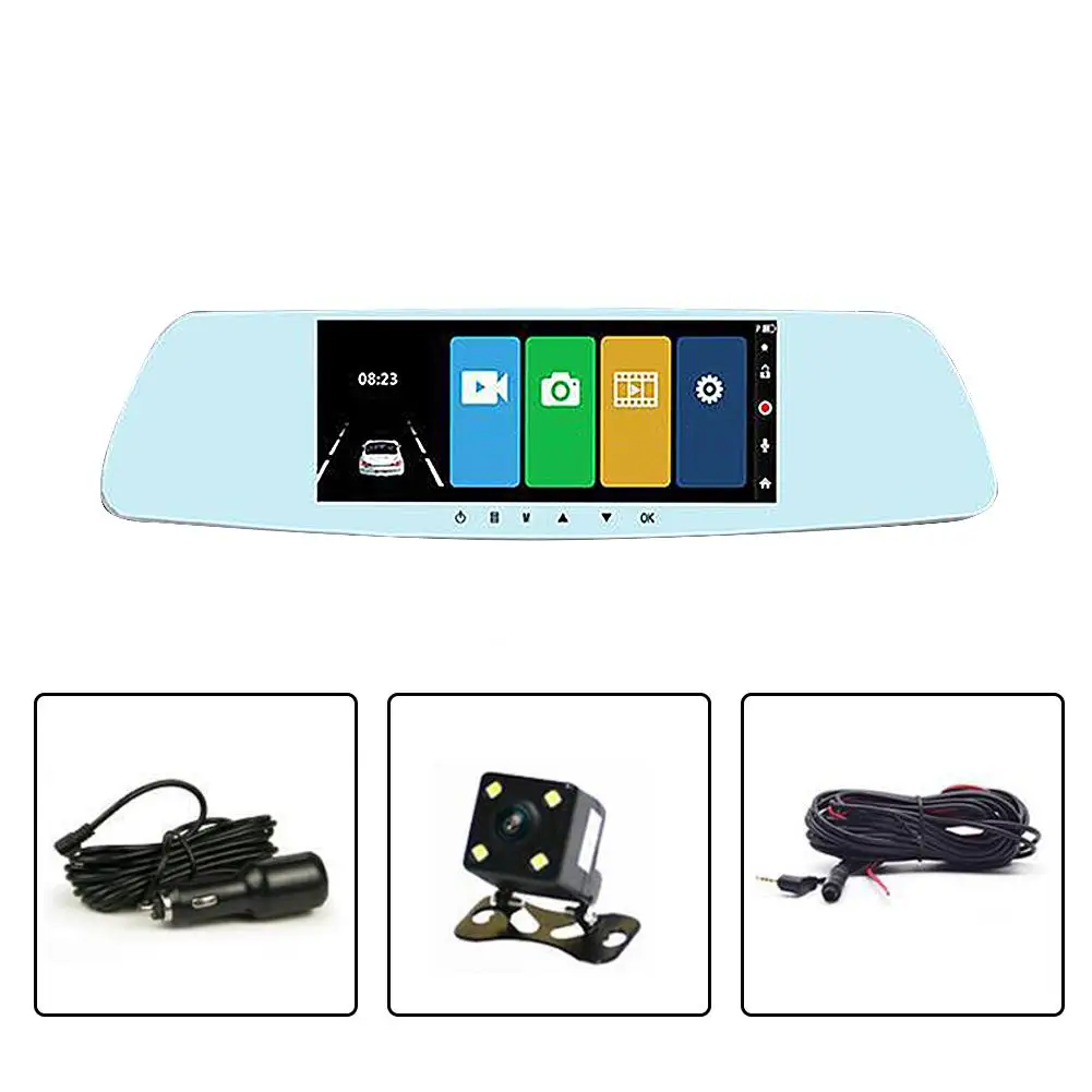 

7 Inch HD 1080P Touch Screen BackupStarlight Night Vision Rear View CameraView 178 Reverse Camera Backup Camera Rear View Camera
