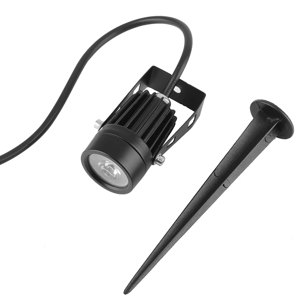 6W LED RGB цветная наружная Водонепроницаемая Напольная Лампа для газона
