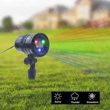 

Outdoor IP65 Waterproof Garden Light Remote Control Laser Spotlight Projector Lawn Lamp Effect Lighting Xmas Party Decoration