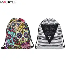 3D цифровой цветочный Рисунок пакет для пляжа повседневные Оксфордские карманы водонепроницаемые дорожные сумки модная сумка-кисет для хранения mochila femini