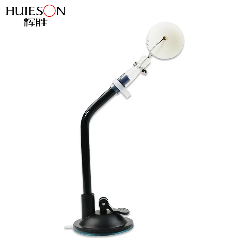 HUIESON ترقية المهنية تنس طاولة الكرة التمسيد ترينينج آلة شفط نوع مرنة تنس طاولة مدرب روبوت