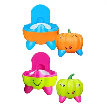 

Cute Pumpkin Replica Pattern Child Toilet Pan Small Plastic Cartoon Baby Toilet Bowl Home Bathroom Supplies Articles