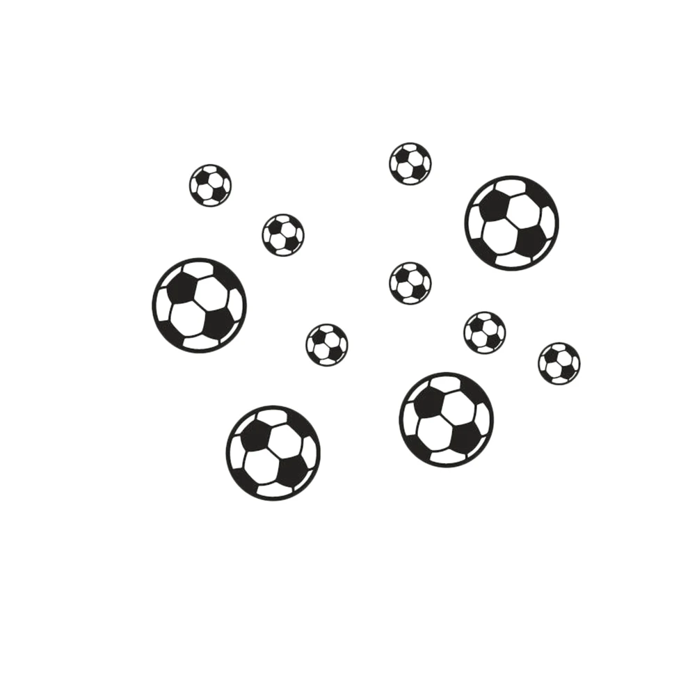

1pc Car Wall Sticker Soccer Removable Creative Mural Sticker Wall Decor Decals For Home Car Sticker Decal