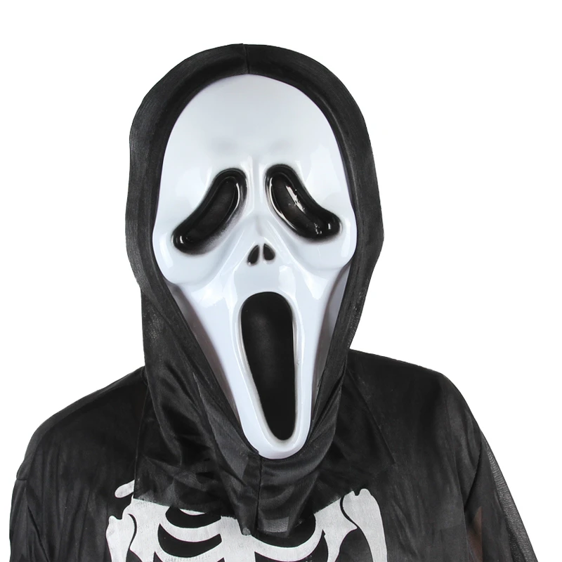 

Horror Mask Halloween Skull Scream Zombie Ghost Demon PVC for Party Costume Cosplay Christmas Masquerade Adult Full Face