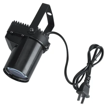 

12W/3W LED DJ Beam Spotlight Party Stage Disco Pub Festival Effect Pinspot Lights 110V-240V EU AU US Plug for Choose