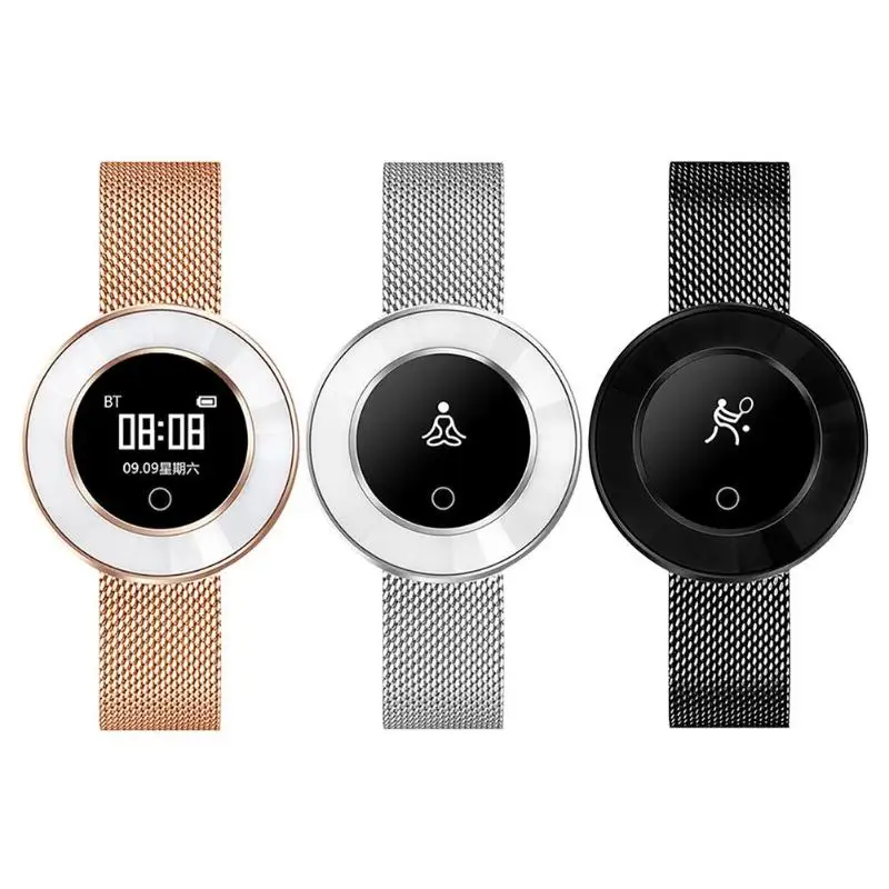

X6 Touch Heart Rate Sleep Monitor IP68 Waterproof Pedometer Smart Band Bracelet Bluetooth 4.0 Capacitive Touch Screen Watch