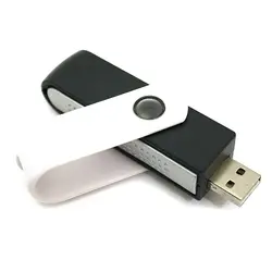 NEW-USB ионный Кислородный Бар Освежитель, очиститель воздуха ионизатор для ноутбука черный + белый