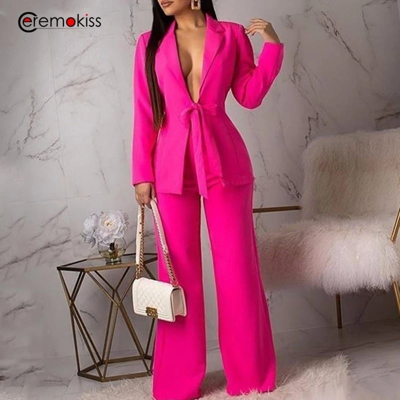 Ceremokiss Formal Pantsuits Work 
