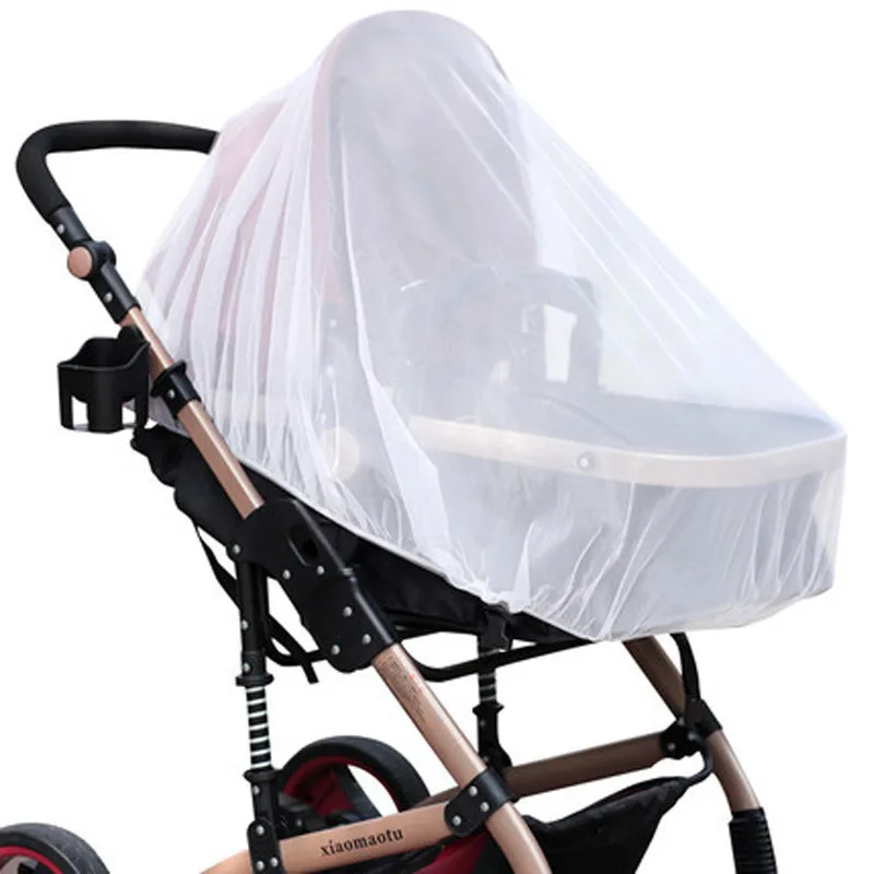 

Infants Baby Stroller Pushchair Mosquito Insect Net Safe Mesh Buggys Crib Netting Cart Mosquito Net Pushchair Full Cover Netting