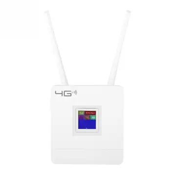 

Color Screen 4G LTE CPE Wireless 2.4G& 5G Dual Band WiFi Dongle Router Support SIM Card US Plug 110-240V