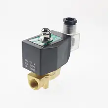 3/" BSPP NC расходомер 4 мм 12/24VDC 110/220VAC латунь Метан Пропан 2 способа соленоид газовый клапан Топливная воздушная вода