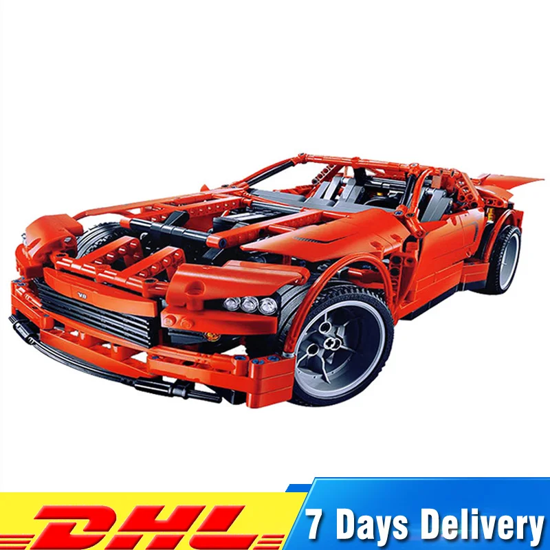 

IN Stock Technic Series 1281Pcs Super Car Assembly Toy Car Model Building Blocks Bricks Toys Gifts Compatible LegoINGlys 8070