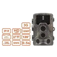 12MP 1080 P HC 800G Trail камера, фоторужье для наблюдения в дикой природе камера с PIR датчиком инфракрасного ночного видения