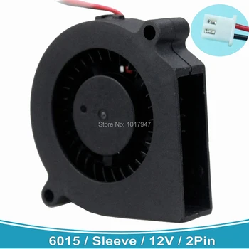 Buy 500 Pieces Gdstime 60mm DC 12V 2Pin 60x15mm Computer Brushless Turbo Blower Cooling Fan
