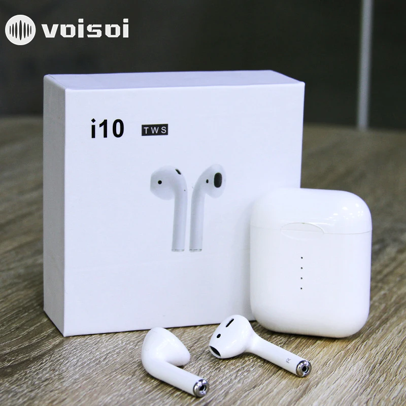 I10 наушники-вкладыши TWS Bluetooth наушники 5 0 Беспроводной гарнитура вкладыши